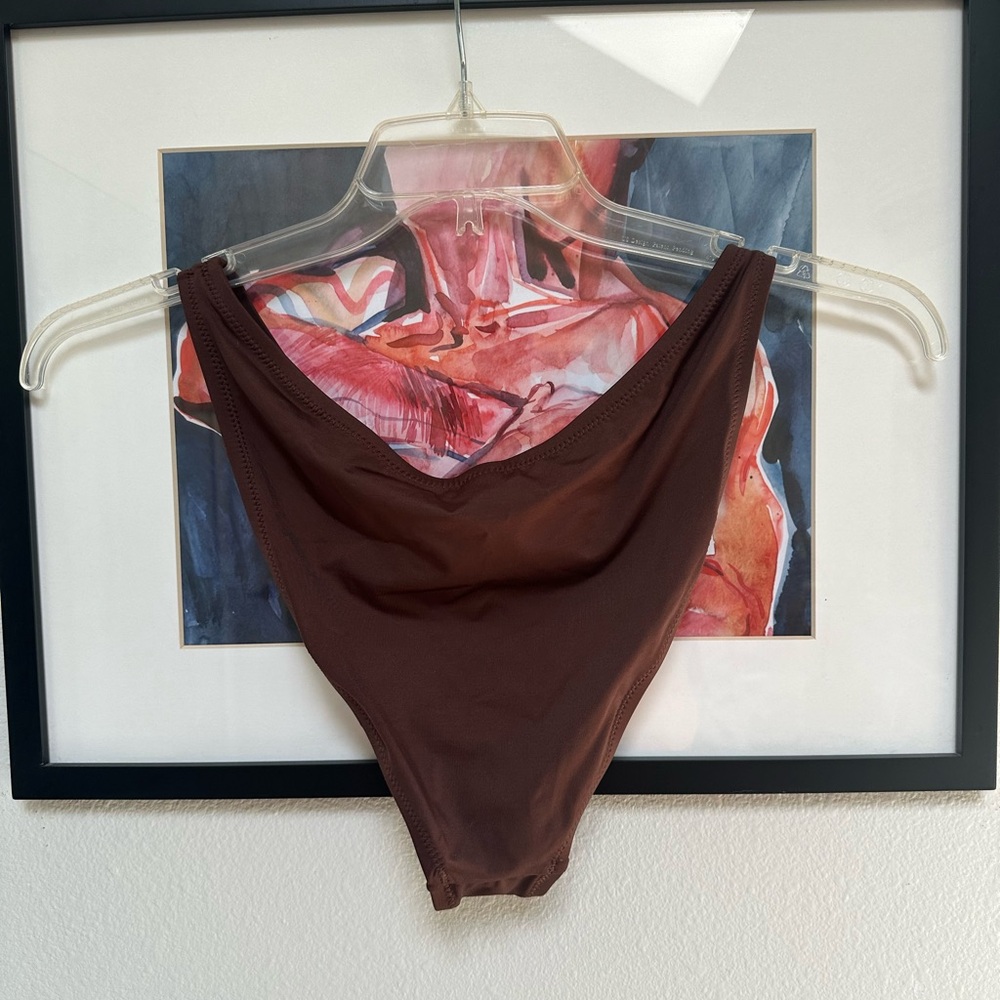 Skims cocoa high rise bottoms - Picture 8 of 9